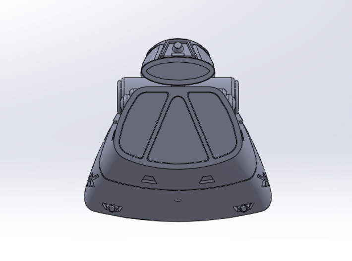 LOGH Imperial Small Fast Ship 1:2000 3d printed 