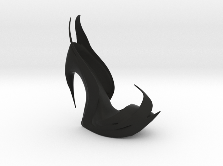 Right Flames High Heel 3d printed