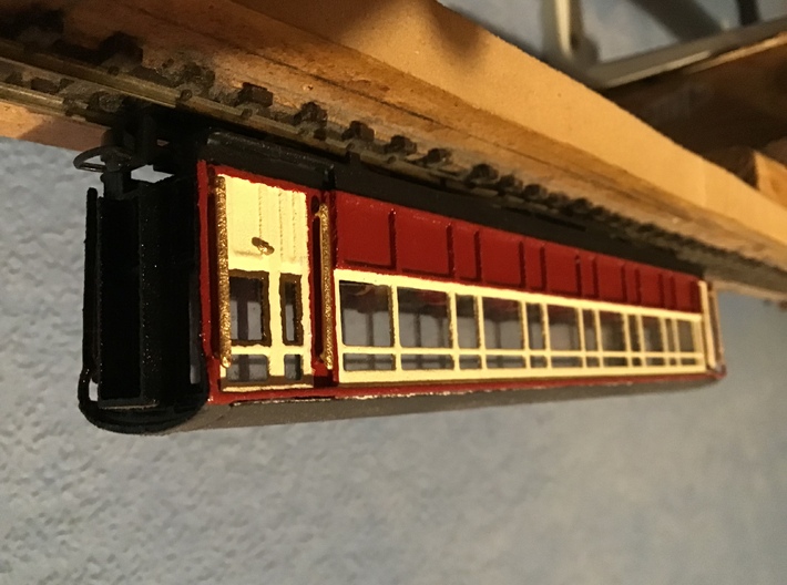 Ffestiniog Rly Superbarn all 3rd coach NO.103 3d printed The finished product 