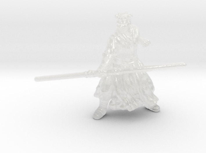 SW Darth Maul HO scale 20mm miniature model figure 3d printed