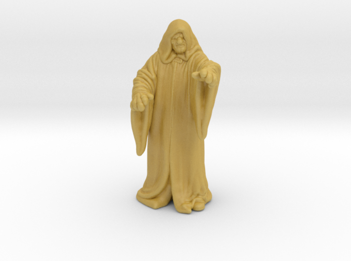 Emperor Palpatine HO scale 20mm miniature model 3d printed