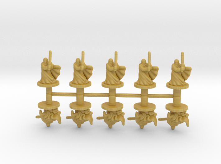 Emperor Royal Guards set 6mm miniature models epic 3d printed