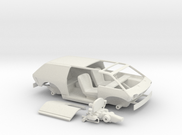 Brubaker-Box_1-43_no_wheels 3d printed