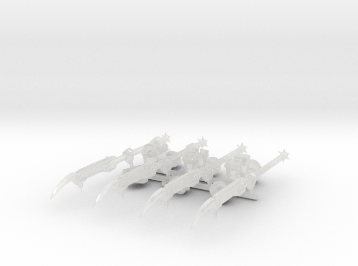 4x Roto Glaive: Nightmare - G:4 Set 3d printed