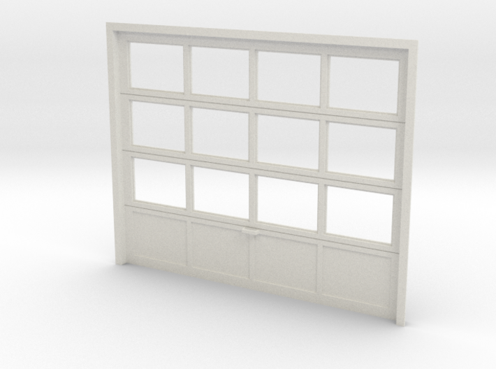 10' x 8' Sectional Garage Door (1:24 Scale) 3d printed