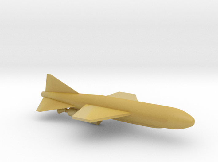 1/100 Scale Chinese Anti-Ship Missile HY-1 3d printed