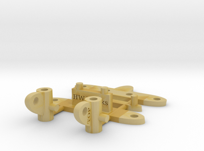1/64 Steering Rack for Diecast Toy Cars 16mm width 3d printed
