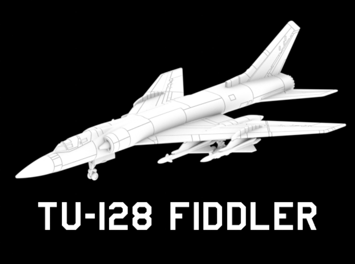 Tu-128 Fiddler (Loaded) 3d printed