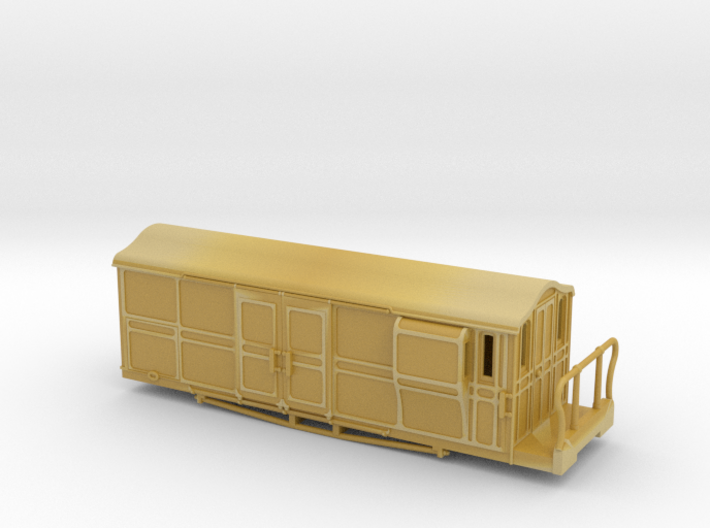 009 FR Curly Roof Van - Early Condition 3d printed 