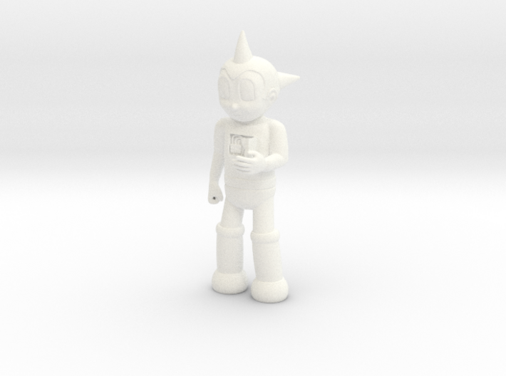 Astro Boy - Standing with Open Heart 3d printed