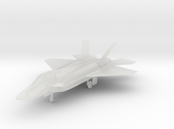 TAI TF Kaan Stealth Fighter (With Landing Gear) 3d printed