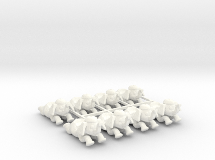 JUMPIN' JUMBOS - Tub (x8) 3d printed