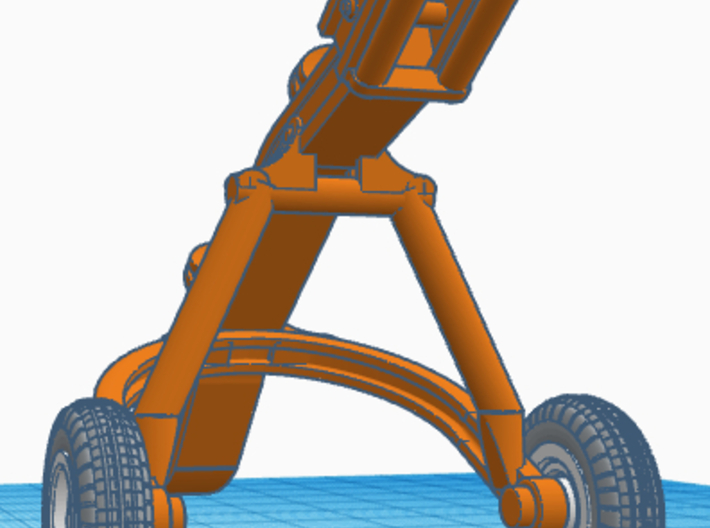 1/64th Hyster type Logging Arch 3d printed 