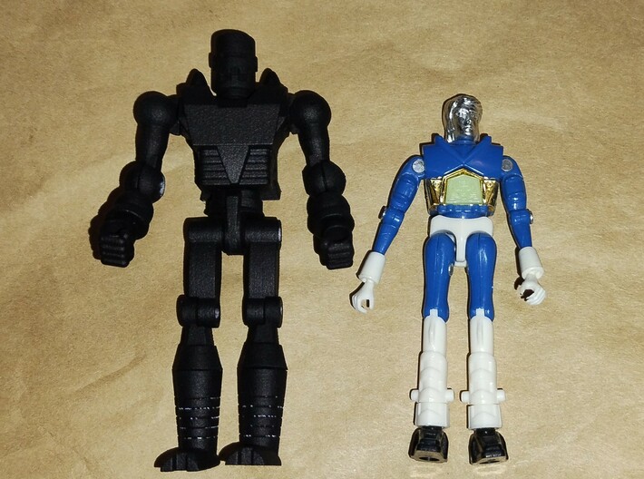 Terminator Micronauts Figure 3d printed 