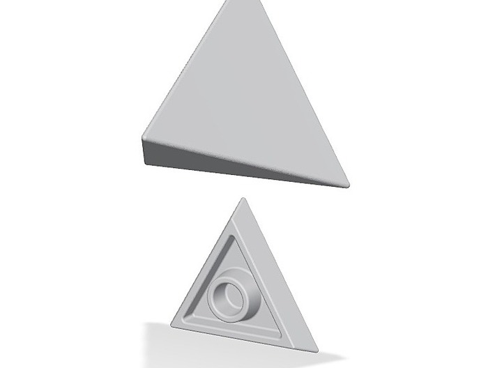 Pyramid Candle Stick 3d printed