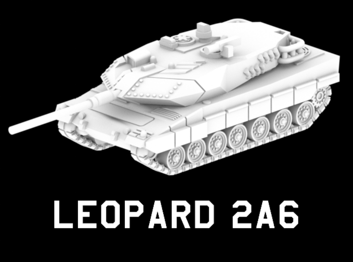 LEOPARD 2A6 3d printed