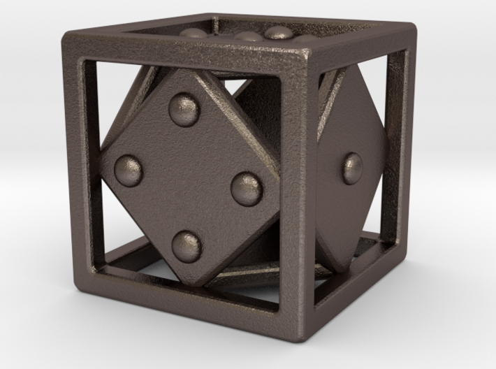 Open Die (d6) -Design Your Own! 3d printed 