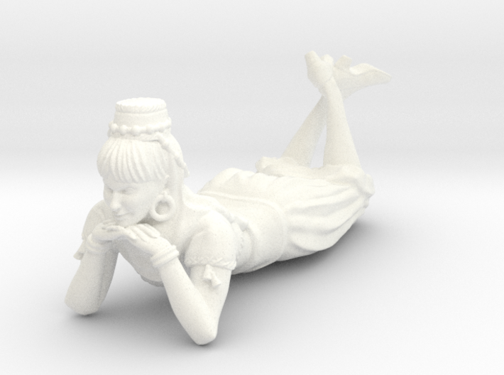 I Dream of Jeannie - Evil Sister Reclining Dress 3d printed