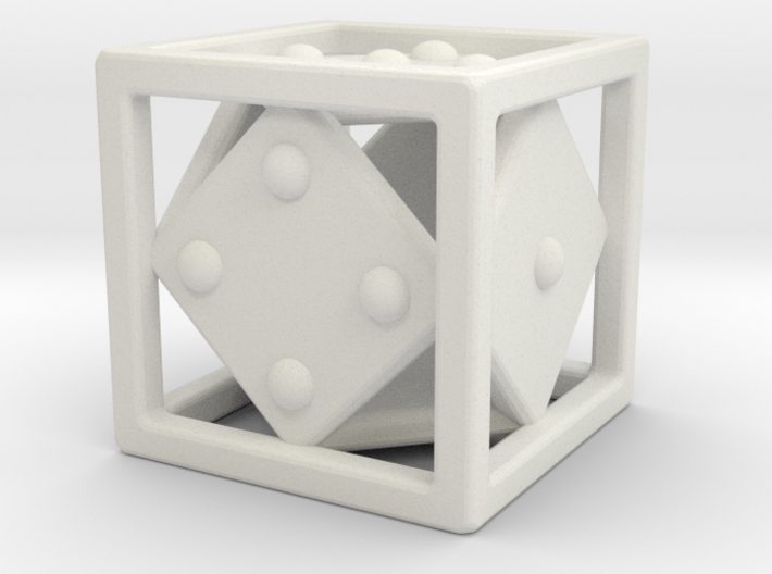 Open Die (d6) -Design Your Own! 3d printed
