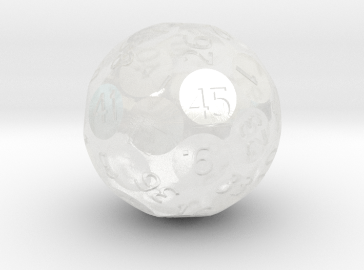 d45 Sphere Dice (Regular Edition) 3d printed