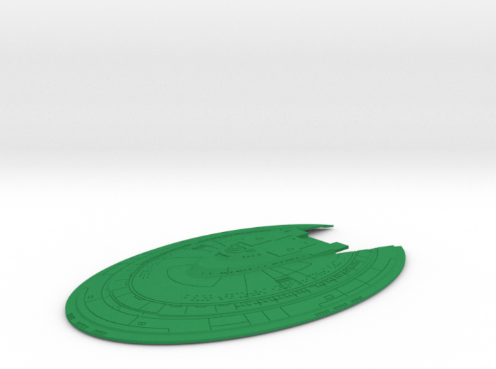 1/1400 Excelsior II Class Saucer Top 3d printed