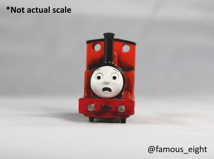 Gallant Old Engine Bachmann OO9 Faces 3d printed 