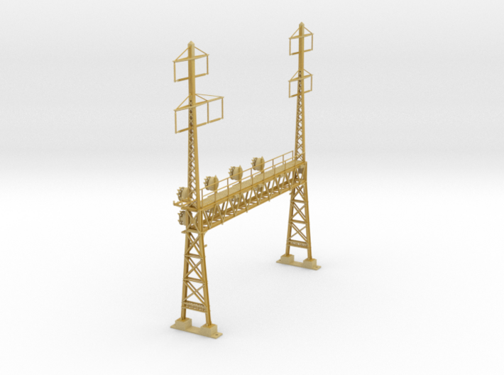 CATENARY PRR LATTICE SIG 4 TRACK 2-3PHASE N SCALE  3d printed 