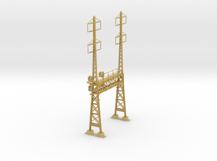 CATENARY PRR LATTICE SIG 2 TRACK 2-2PHASE N SCALE  3d printed 
