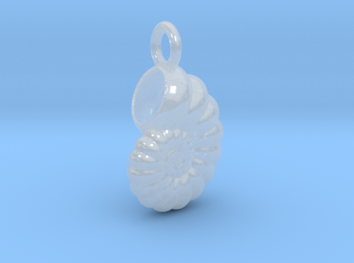 Seashell Pendant 3d printed