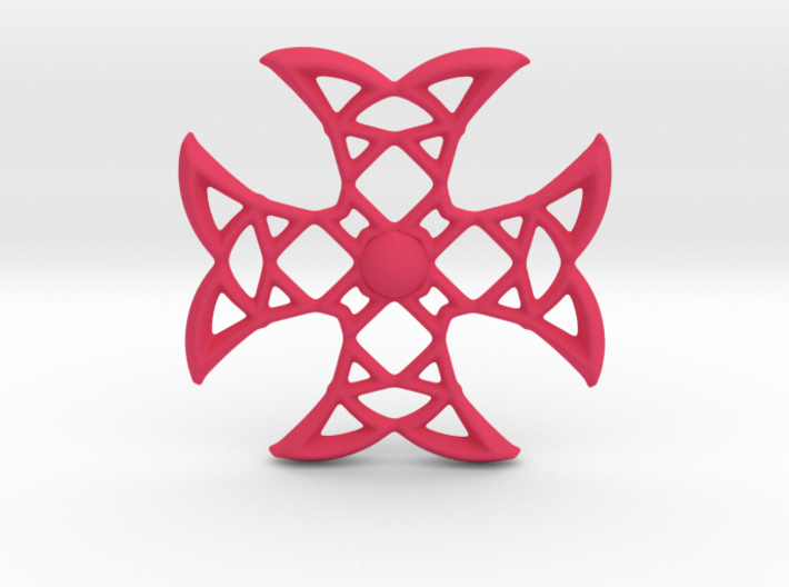 Pointed Cross 3d printed