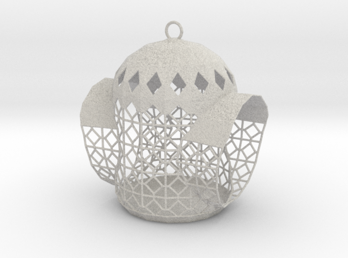 Birdfeeder 3d printed