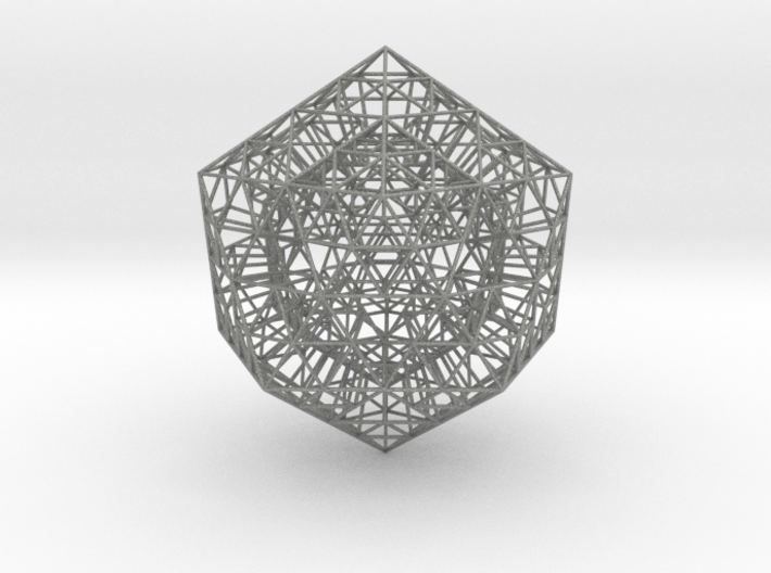Sierpinski Icosahedral Prism 3d printed