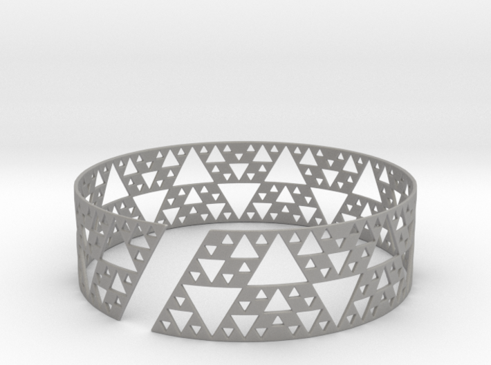 Sierpinski Bracelet 3d printed