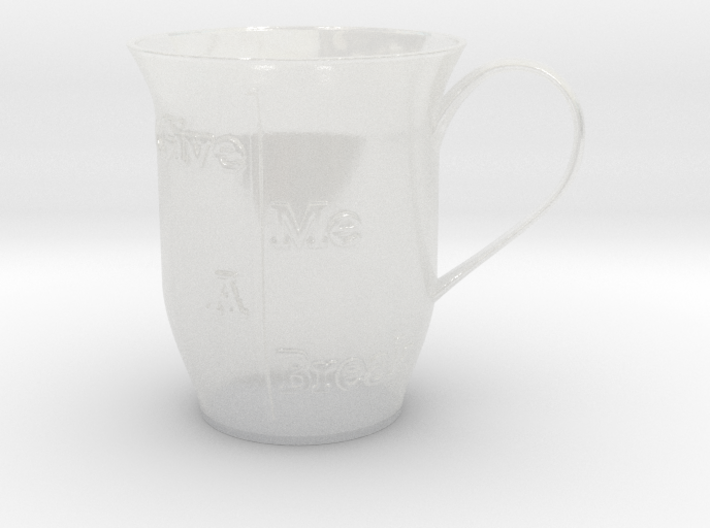 Give me a break Mug 3d printed