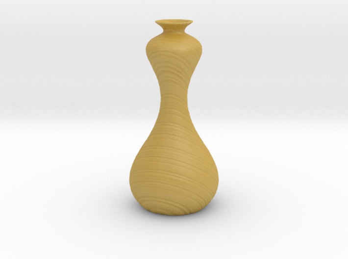Groovy Vase 3d printed