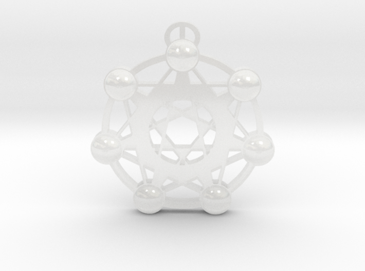 Monteau da Po Piemonte Crop Circle Pendant 3d printed