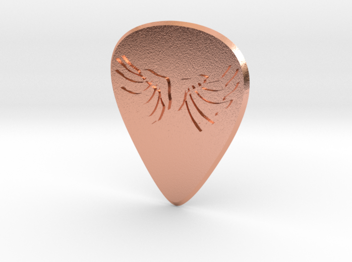 guitar pick_Wings 3d printed