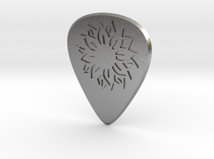 guitar pick_Flower 3d printed