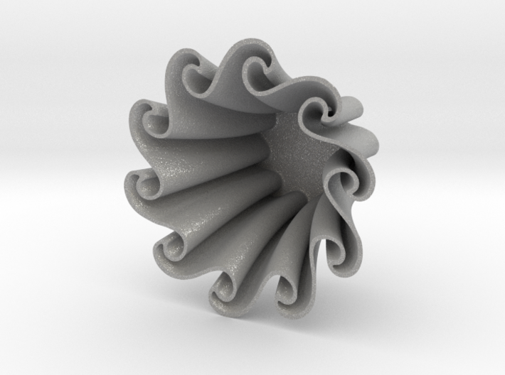Waves vase 3d printed