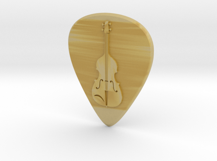 guitar pick_cello 3d printed