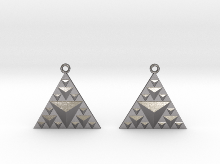 sierp inv earrings 3d printed