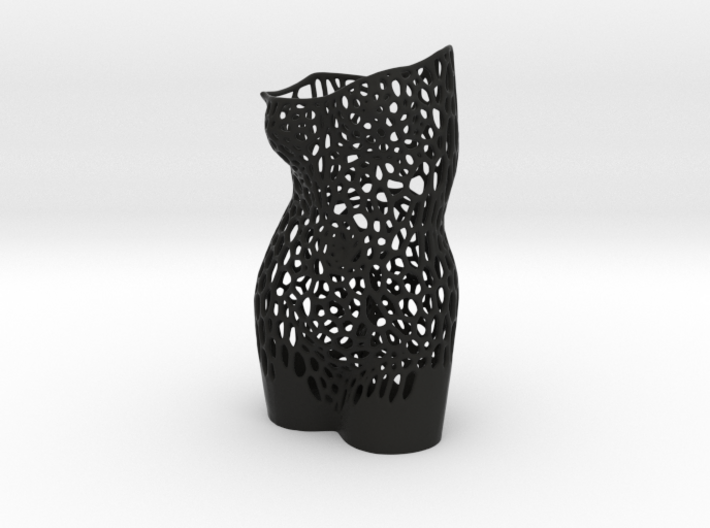 female torso vase 3d printed