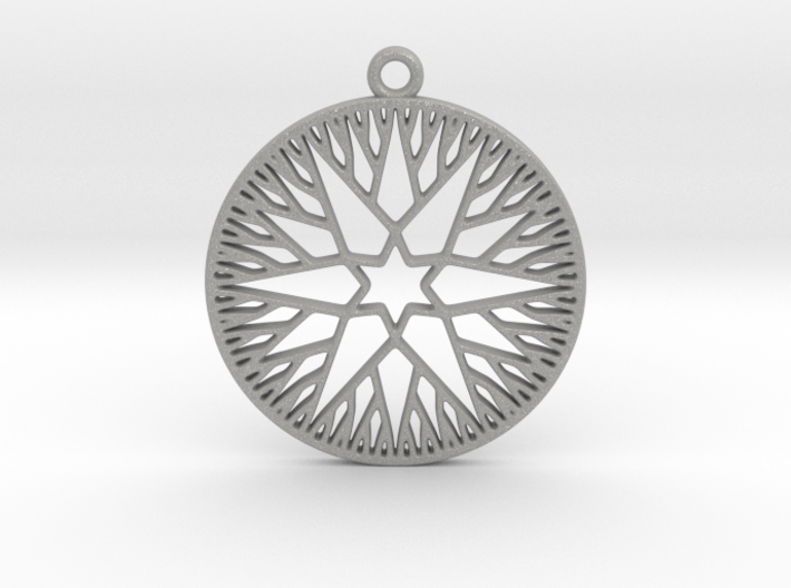 Rootstar Pendant 3d printed