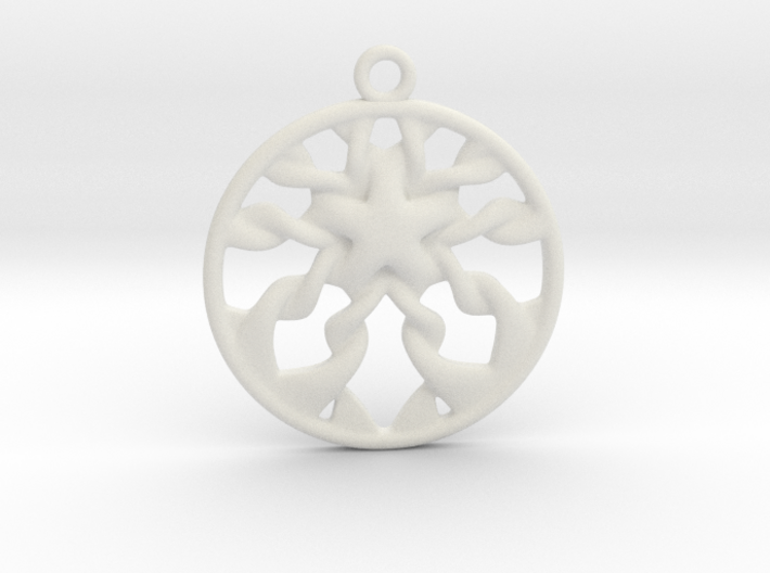 Roots_Pendant 3d printed