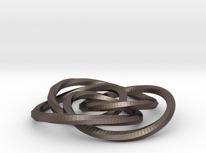 cycloidal knot 3d printed