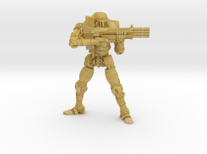 Android Infantry 3d printed