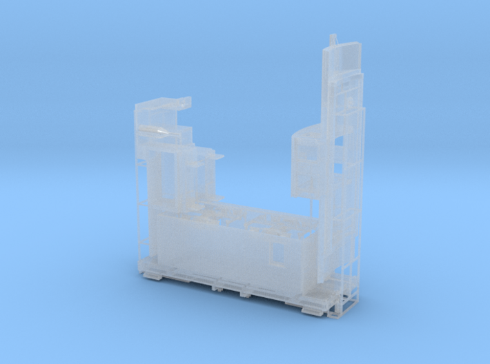 HOn3 - RGS #0402 Caboose 3d printed