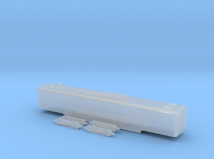 N SCALE UNION PACIIFIC M10004 B COLA SHELL 3d printed