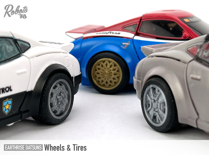 Earthrise Prowl Wheels (No Tires) 3d printed 