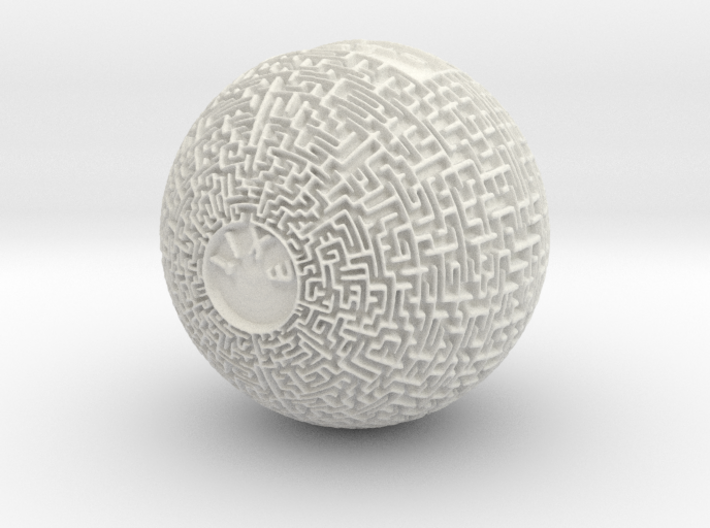 Maze Orb 3d printed